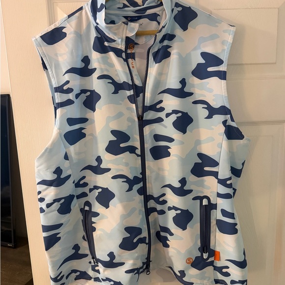 Stitch Other - Blue and White Camouflage Vest STITCH golf